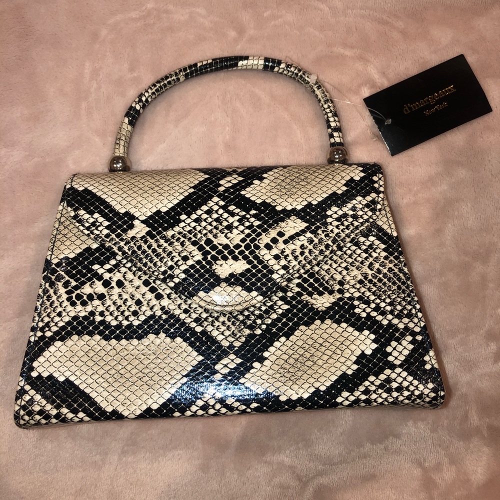 Snake Print Handbag
